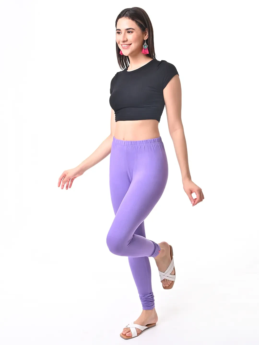 Dk. Lavander - Chudithar Leggings