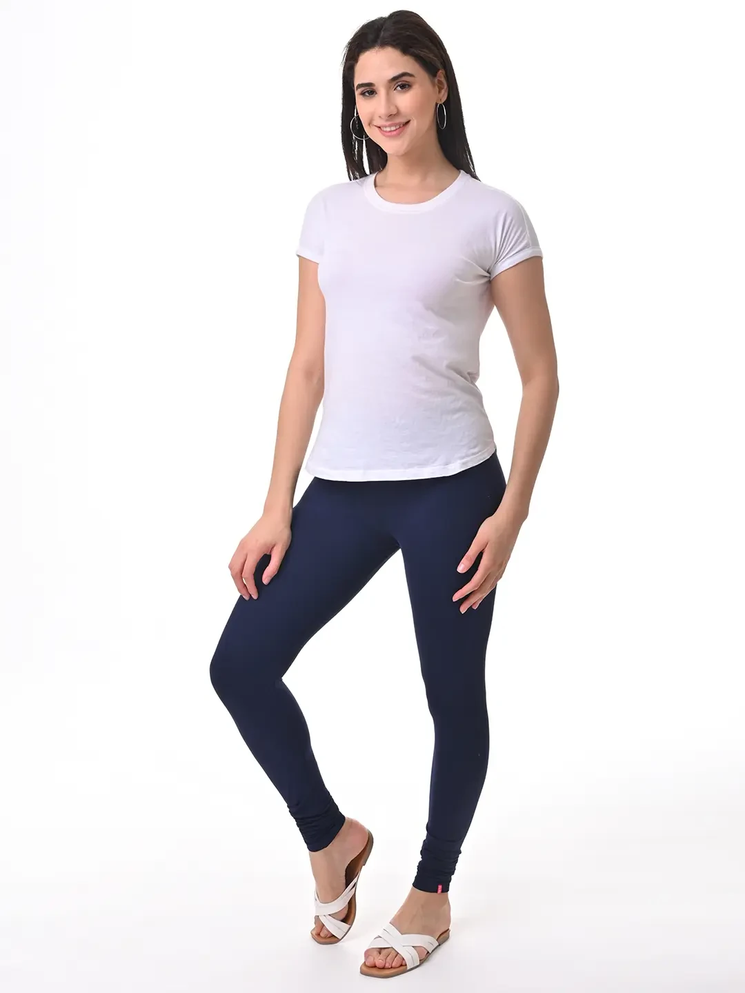 Navy - Chudithar Leggings