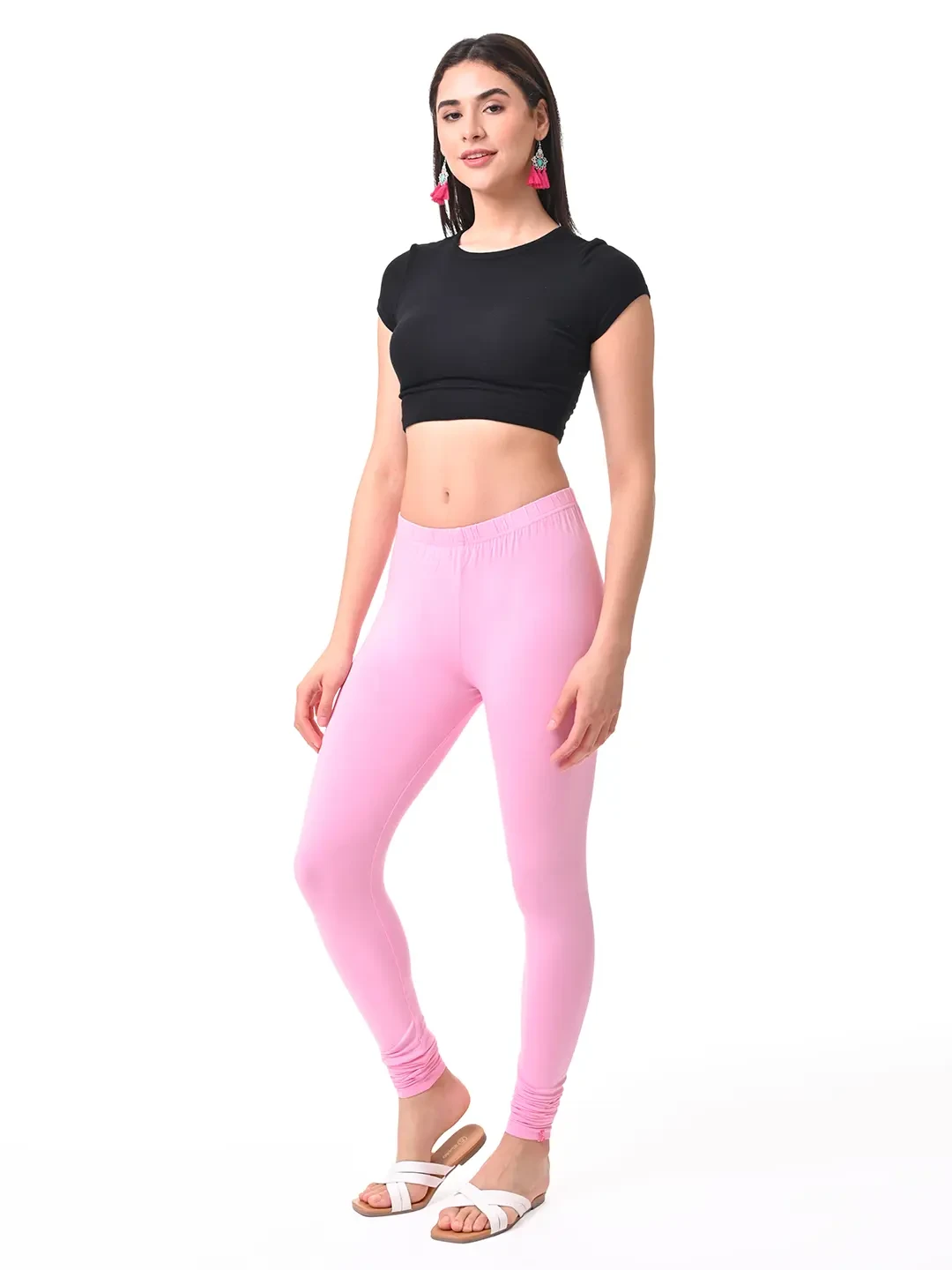 Pink - Chudithar Leggings