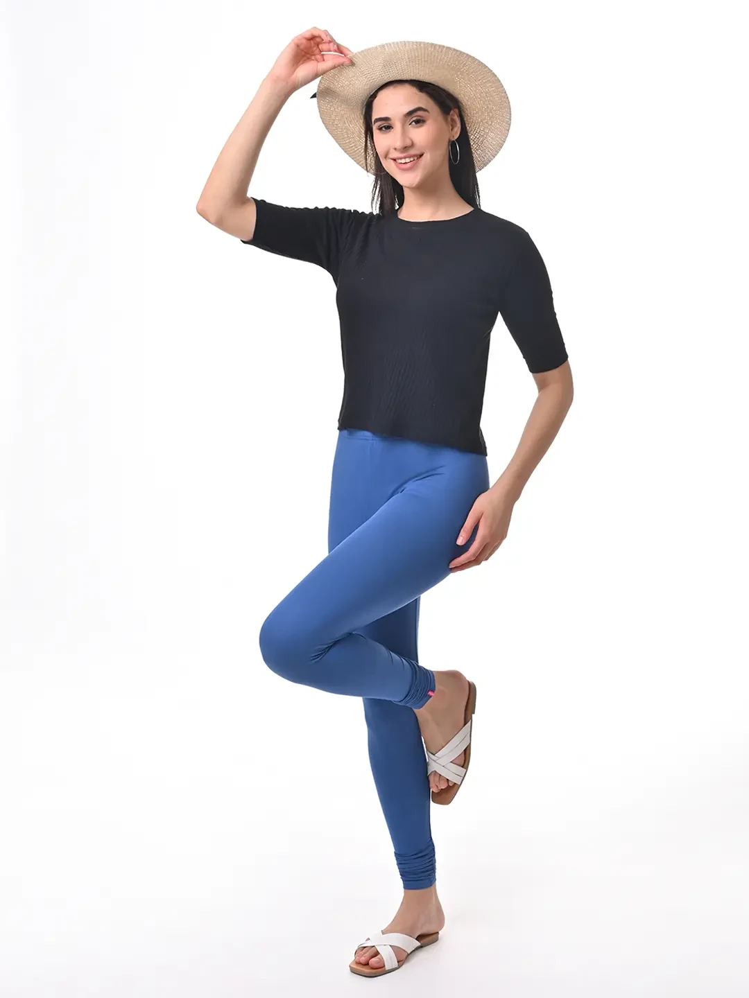 Jeans Blue - Chudithar Leggings