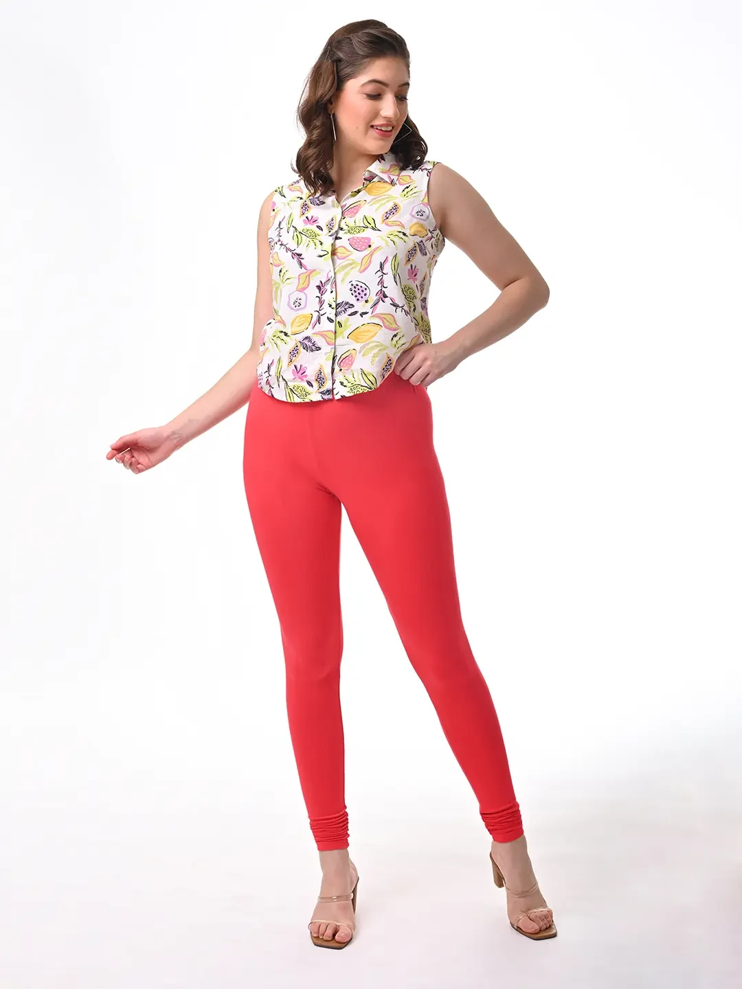 Coral - Chudithar Leggings