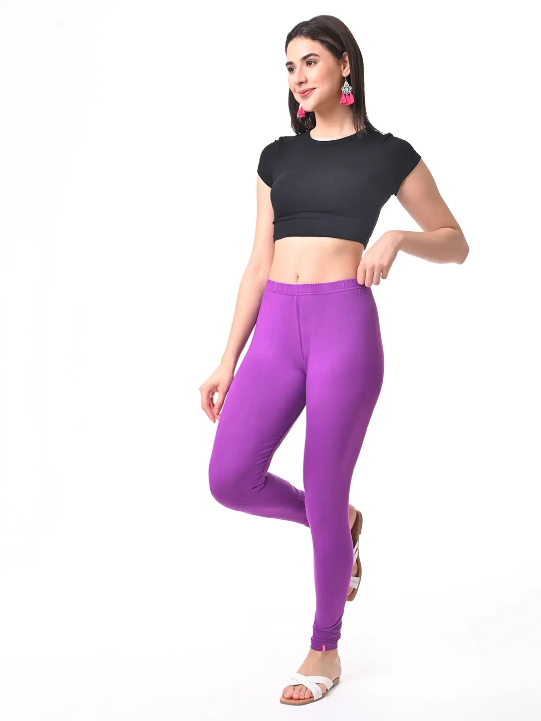 Voilet - Chudithar Leggings