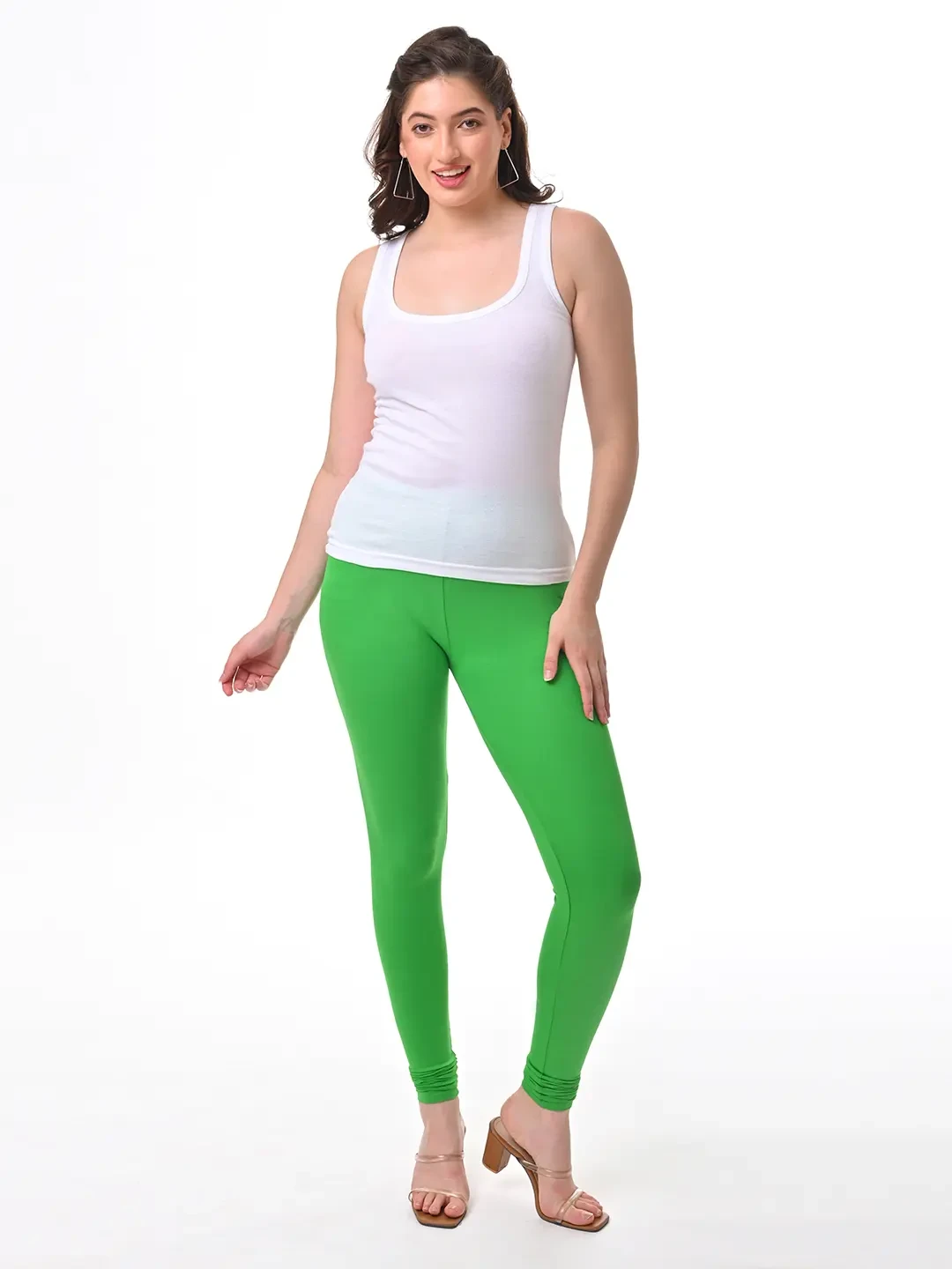 Parrot Green - Chudithar Leggings