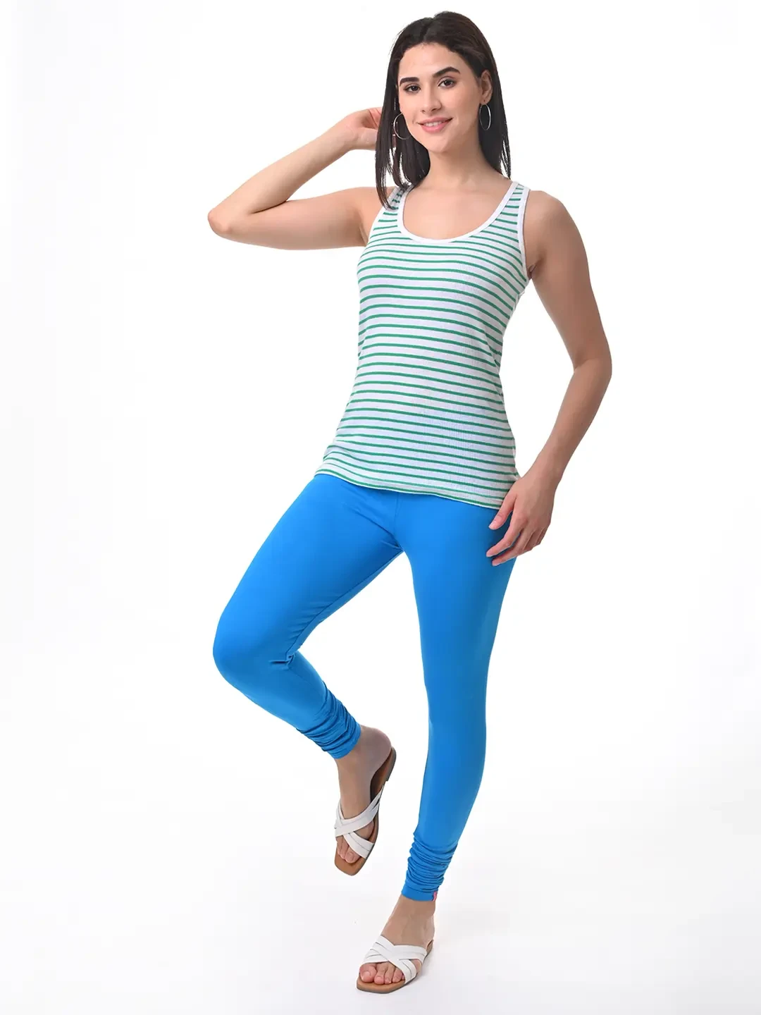 Marine Blue - Chudithar Leggings