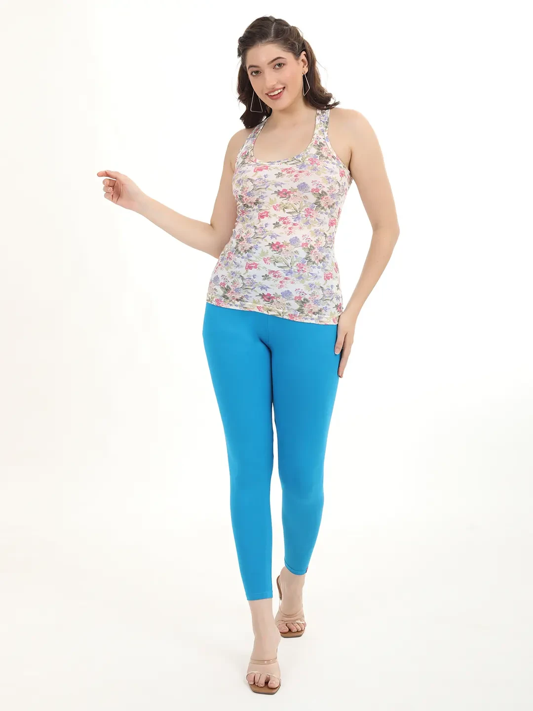 Marine Blue - Ankle Leggings