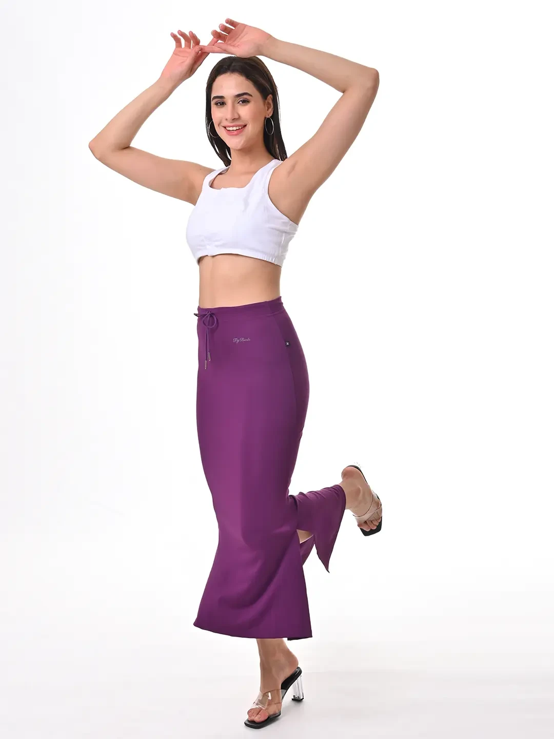 Purple - Saree shaper