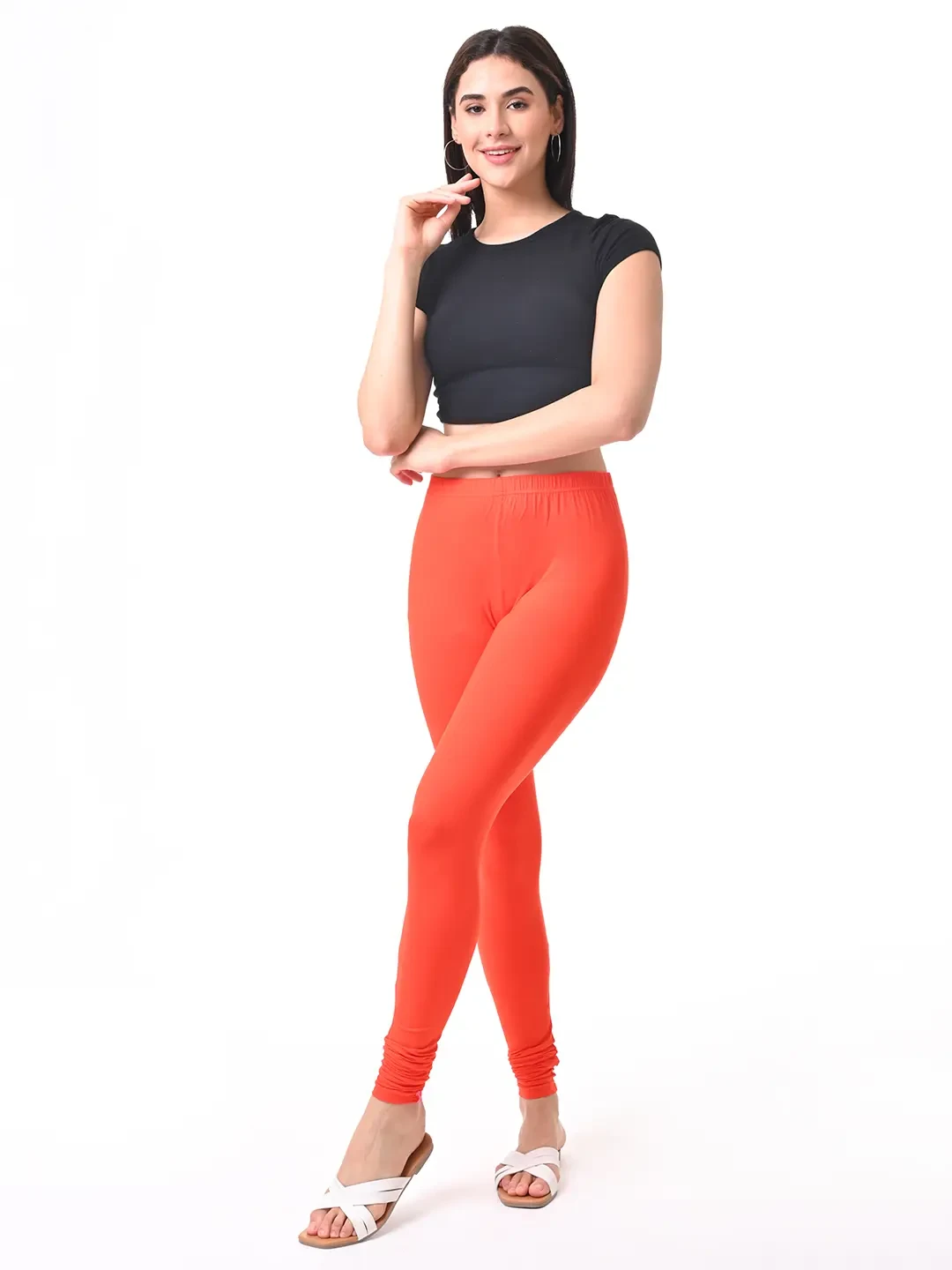 Papaya - Chudithar Leggings