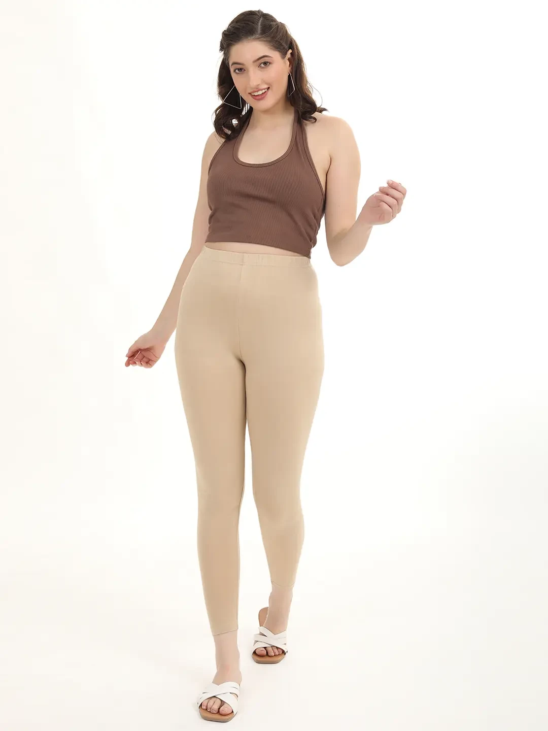 Sand - Ankle Leggings