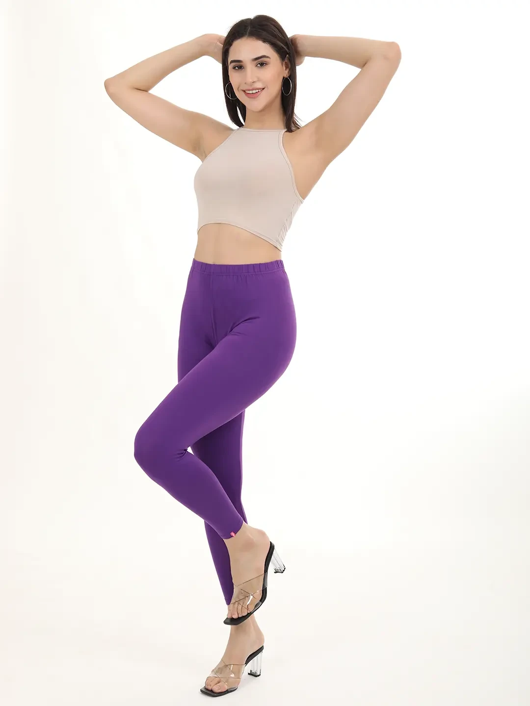 Deep Orchid - Ankle Leggings