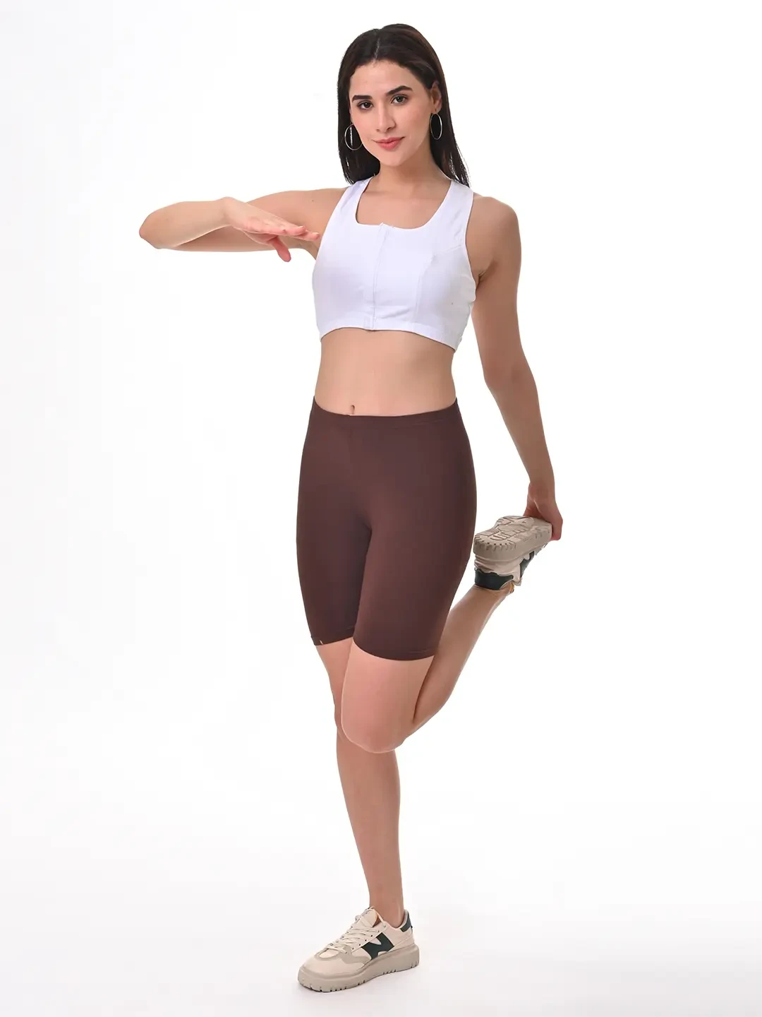 Maroon - Yoga Shorts