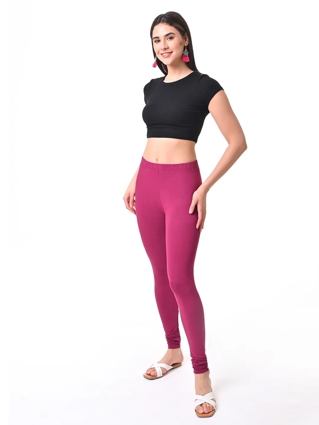 LT Purple - Chudithar Leggings