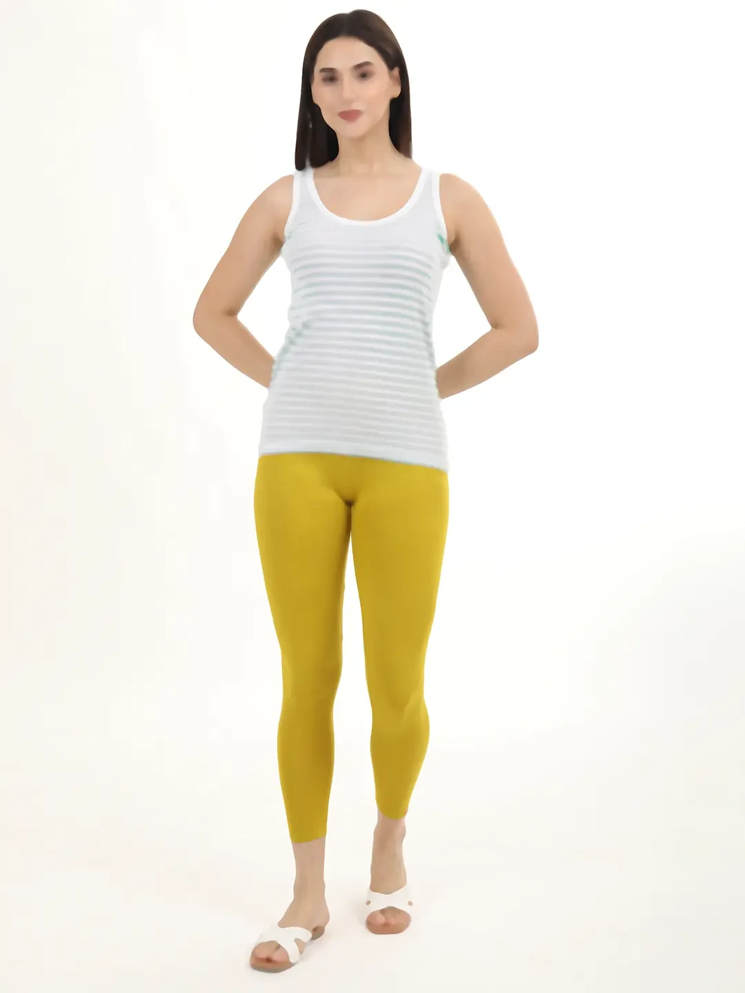 Apricot - Ankle Leggings